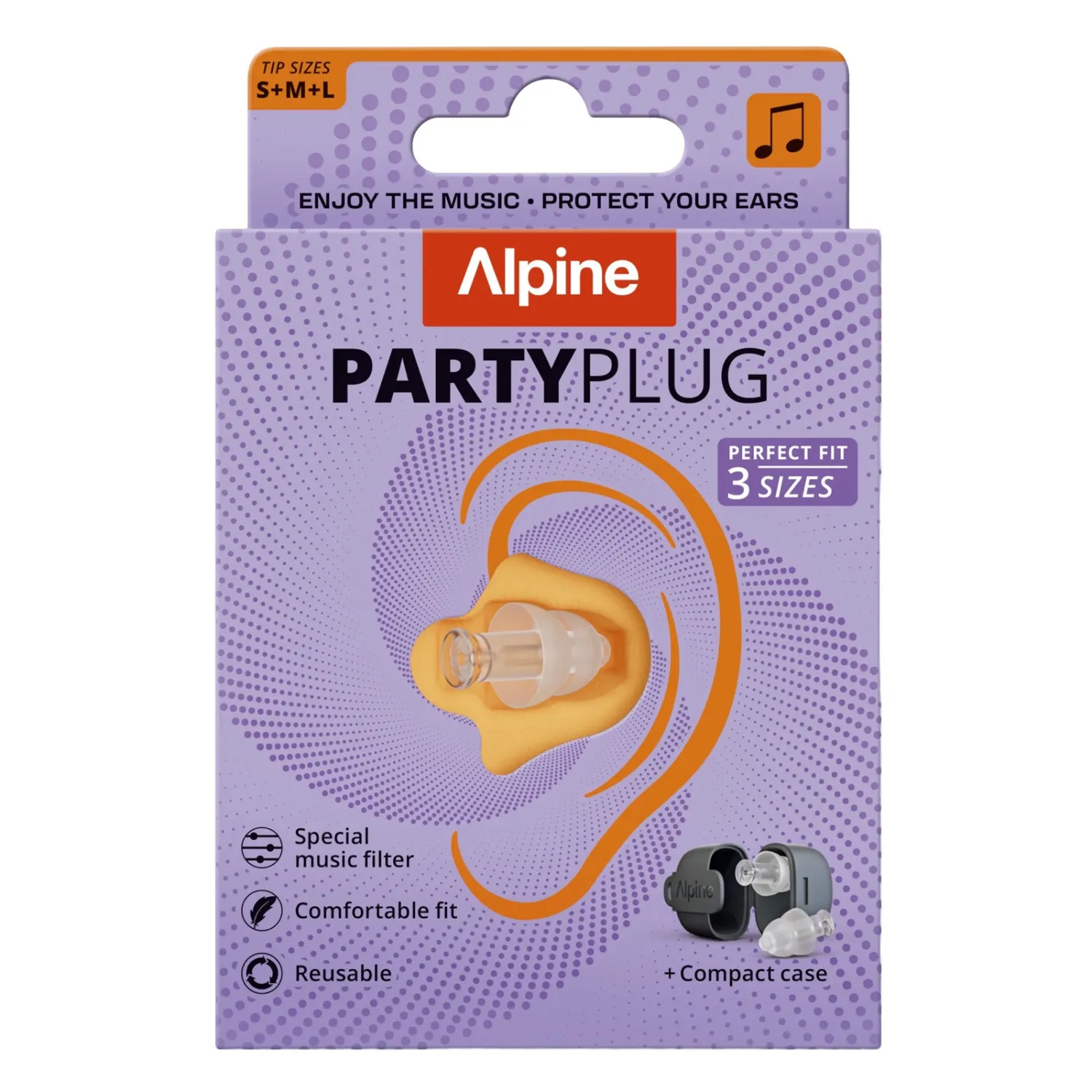 ALPINE Ear Party Plug - Transparent