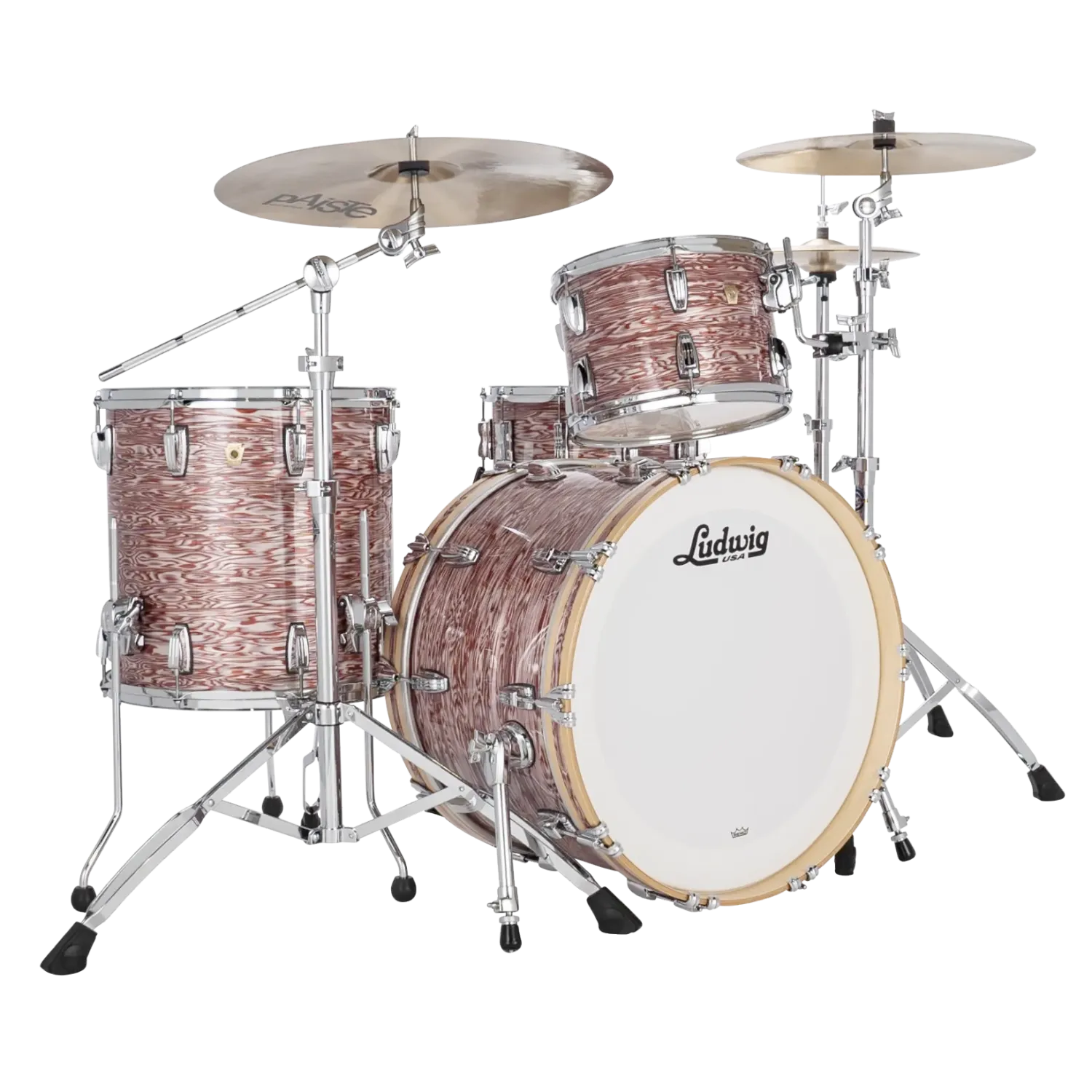 LUDWIG Classic Maple Batterie 22"/3pcs Pink Oyster