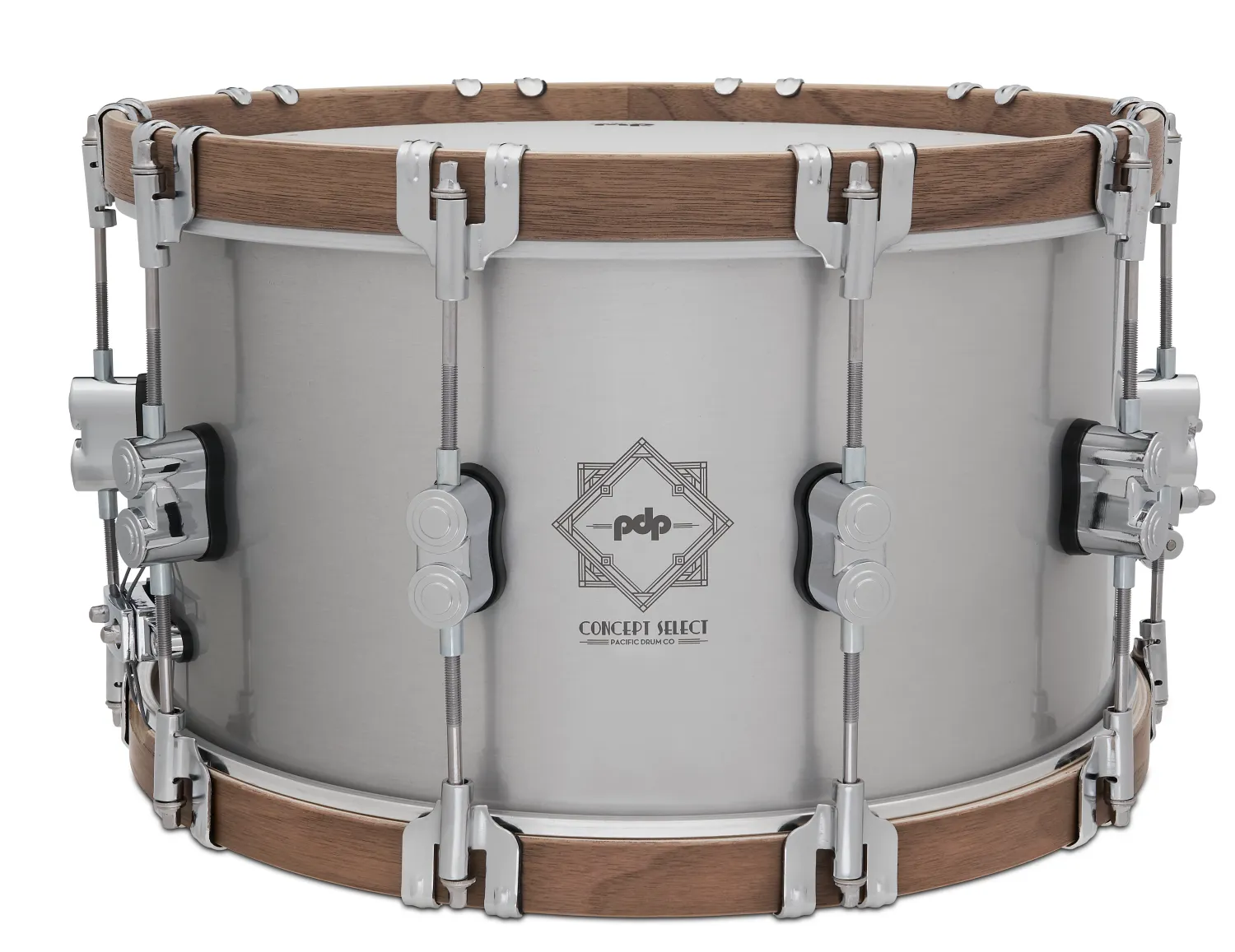 PDP Concept Series Caisse Claire 14"x 08" Aluminium Wood Hoop 3mm