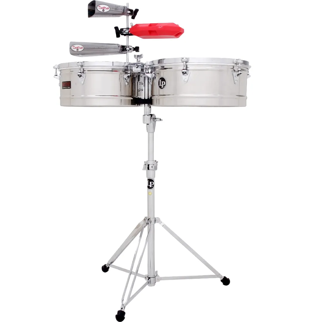 Timbales LP 1415S Prestige 14"/15" - Acier