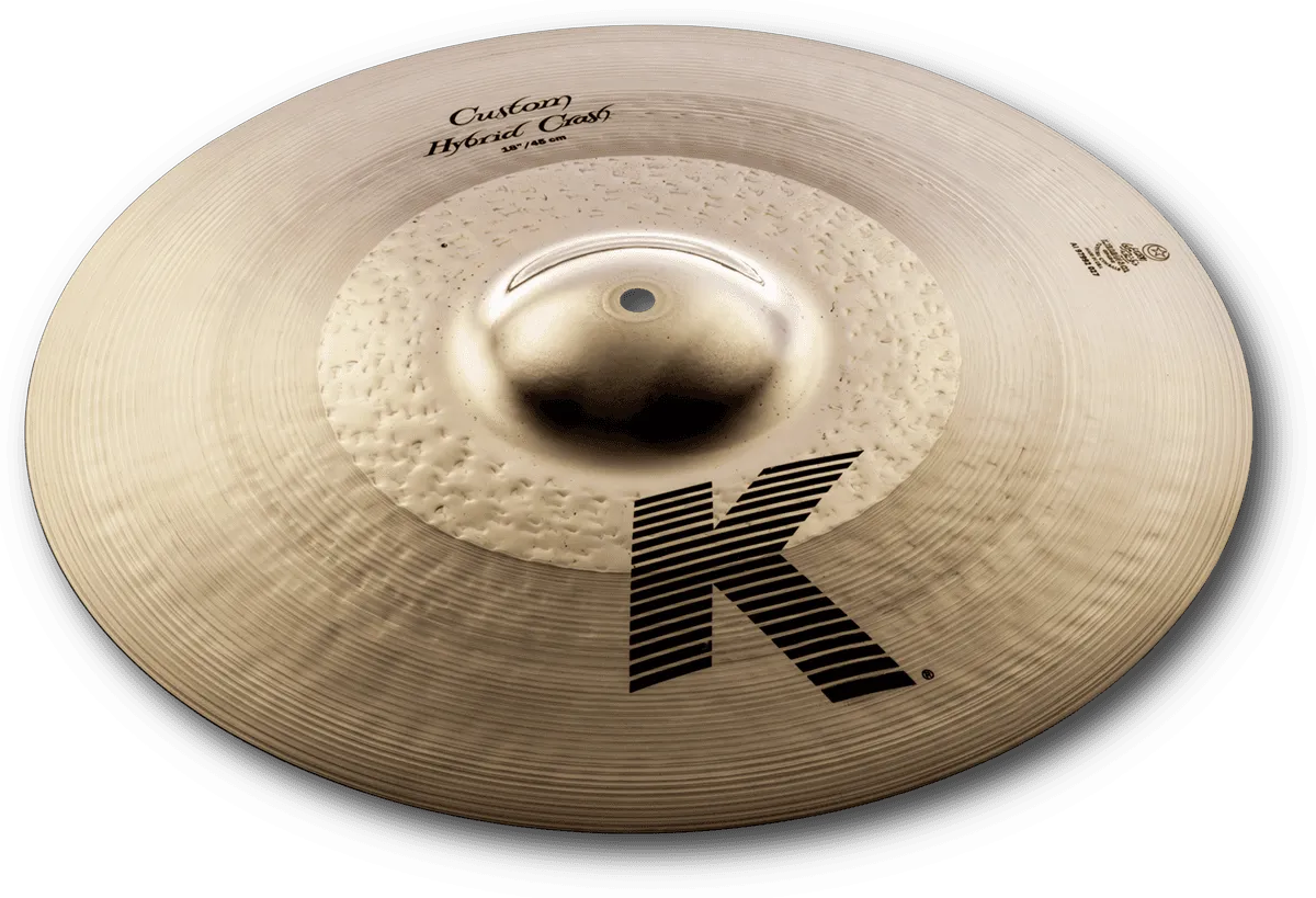 ZILDJIAN K Custom 18" Hybrid Crash