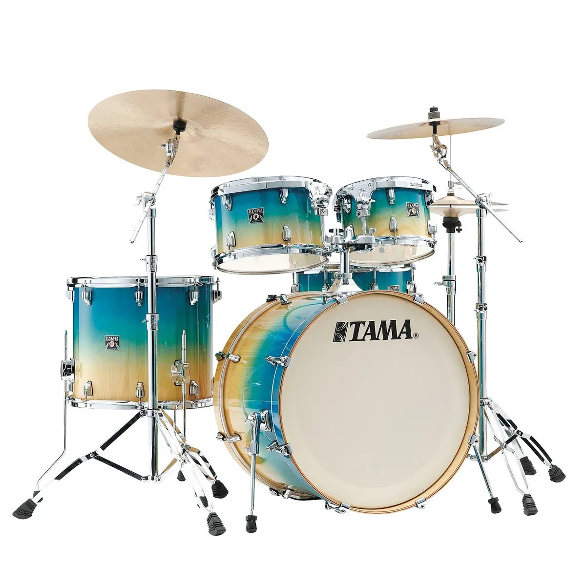 TAMA Superstar Classic Batterie 22"/5pcs Caribbean Lacebark Pine Fade