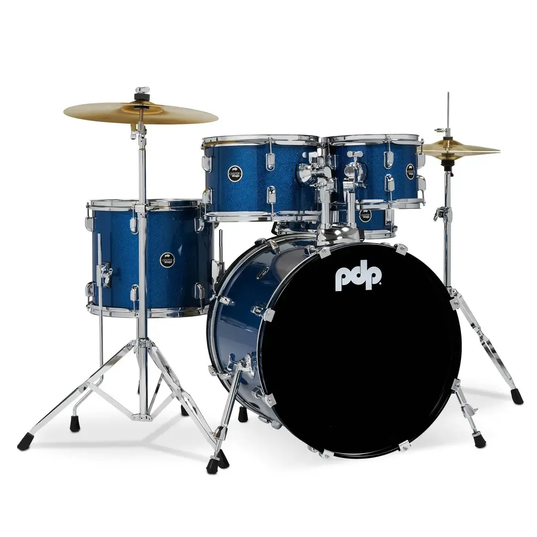 PDP Center Stage Batterie 20"/5pcs Royal Blue Sparkle