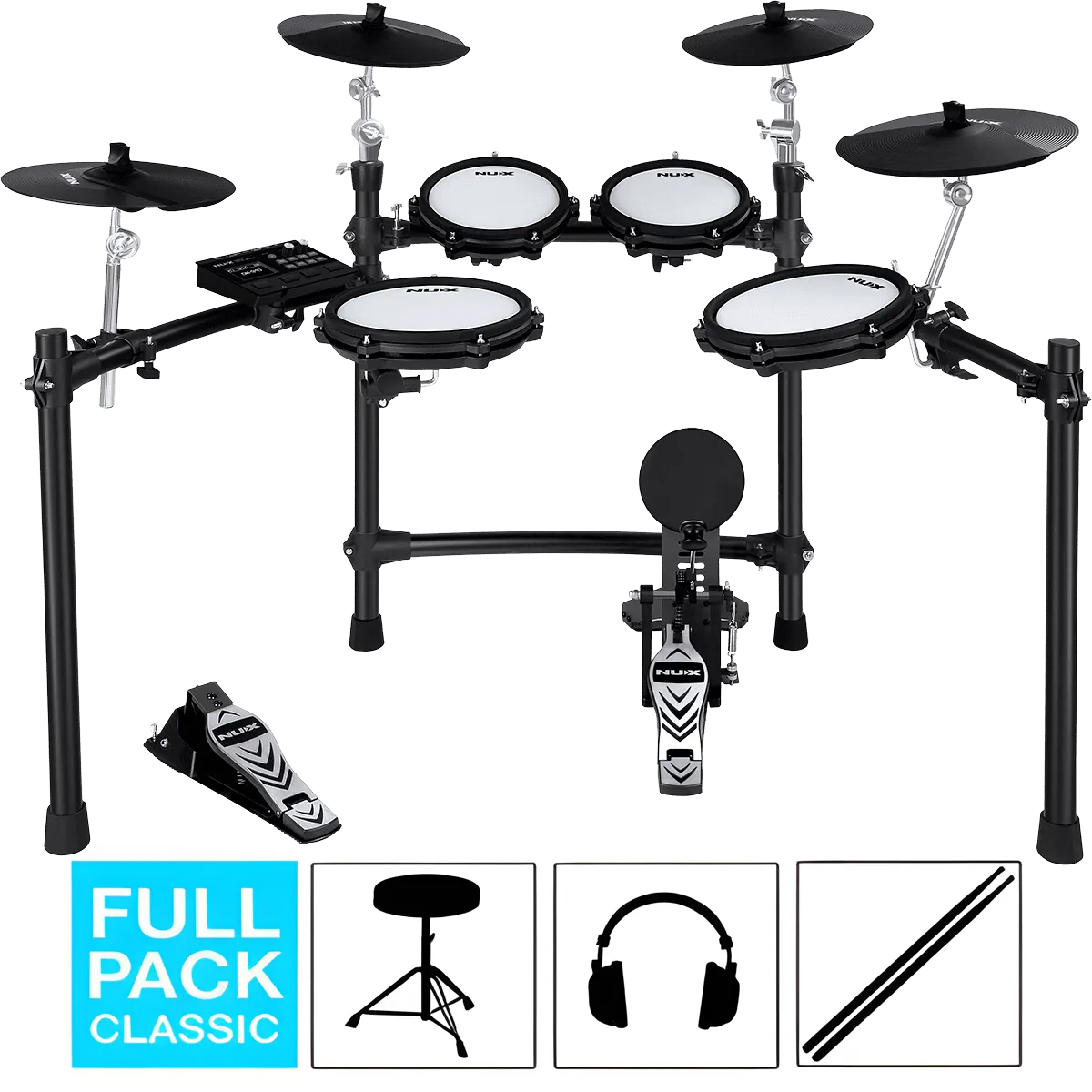 NUX DM-310 Batterie Électronique Full Pack