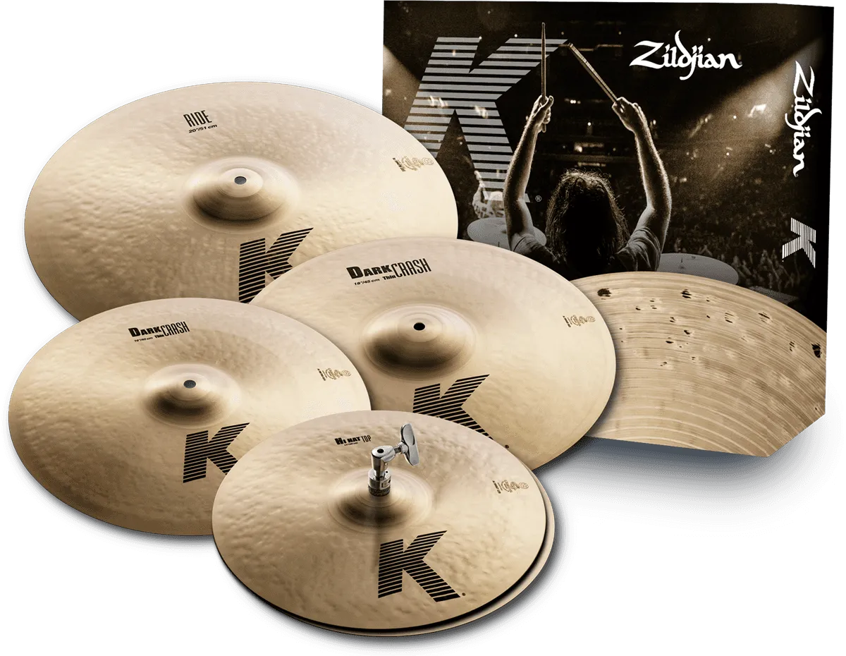 ZILDJIAN K Pack 4pcs