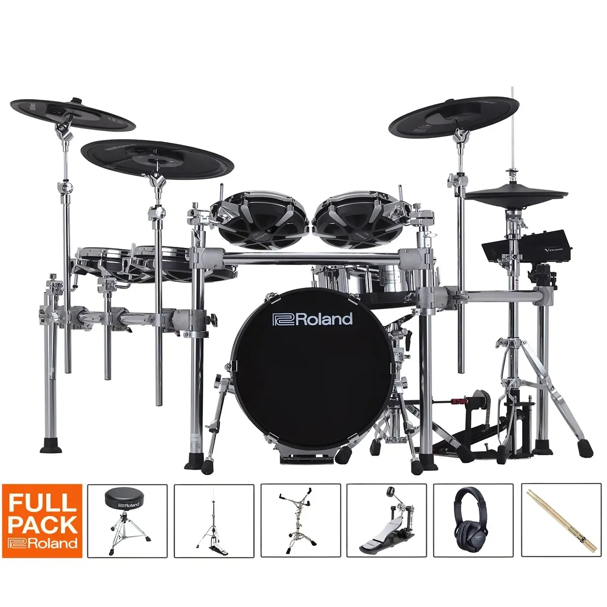 ROLAND TD716 Batterie V-Drums Full Pack 