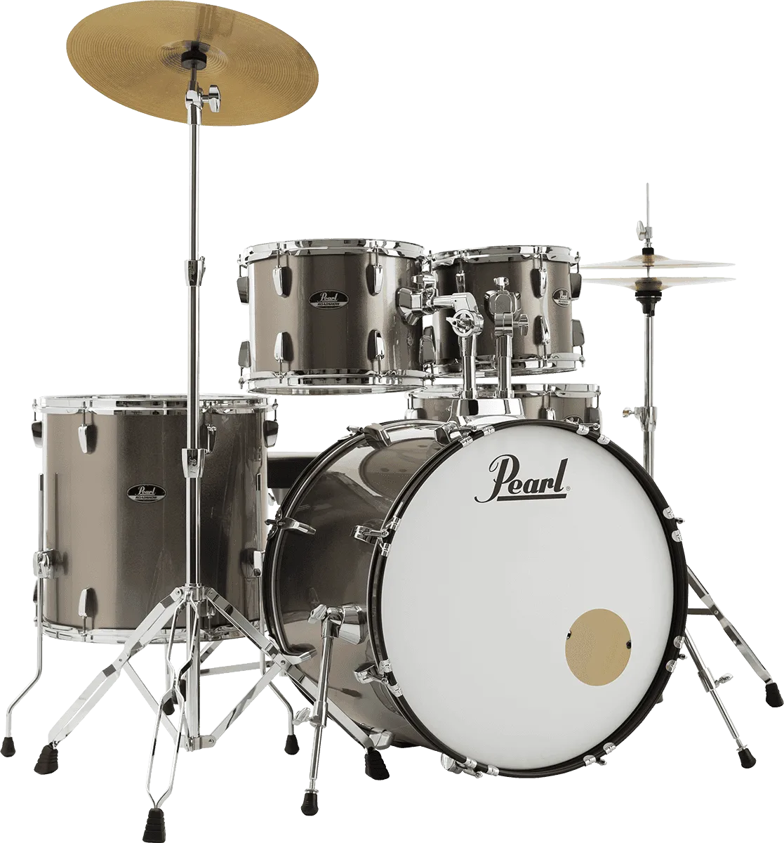 PEARL Roadshow Batterie 22"/5pcs Pack Sabian 2 Cymbales Bronze Metallic