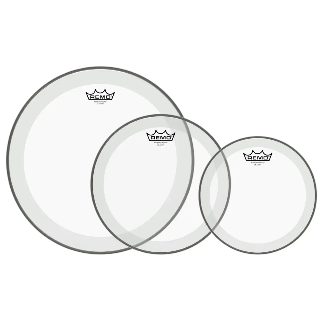REMO Pack Powerstroke 4 10"/12"/16" Clear