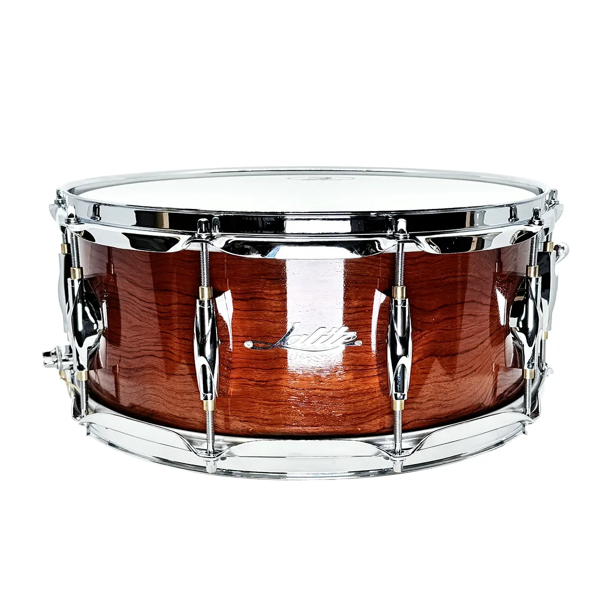 LALITE Caisse Claire 14"x 6" B/C/A (Trick) Gloss Bubinga