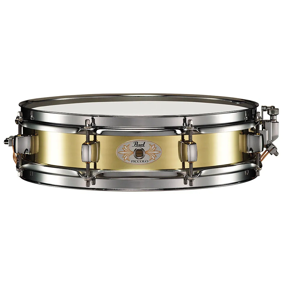 PEARL Piccolo Caisse Claire 13"x 3" Laiton
