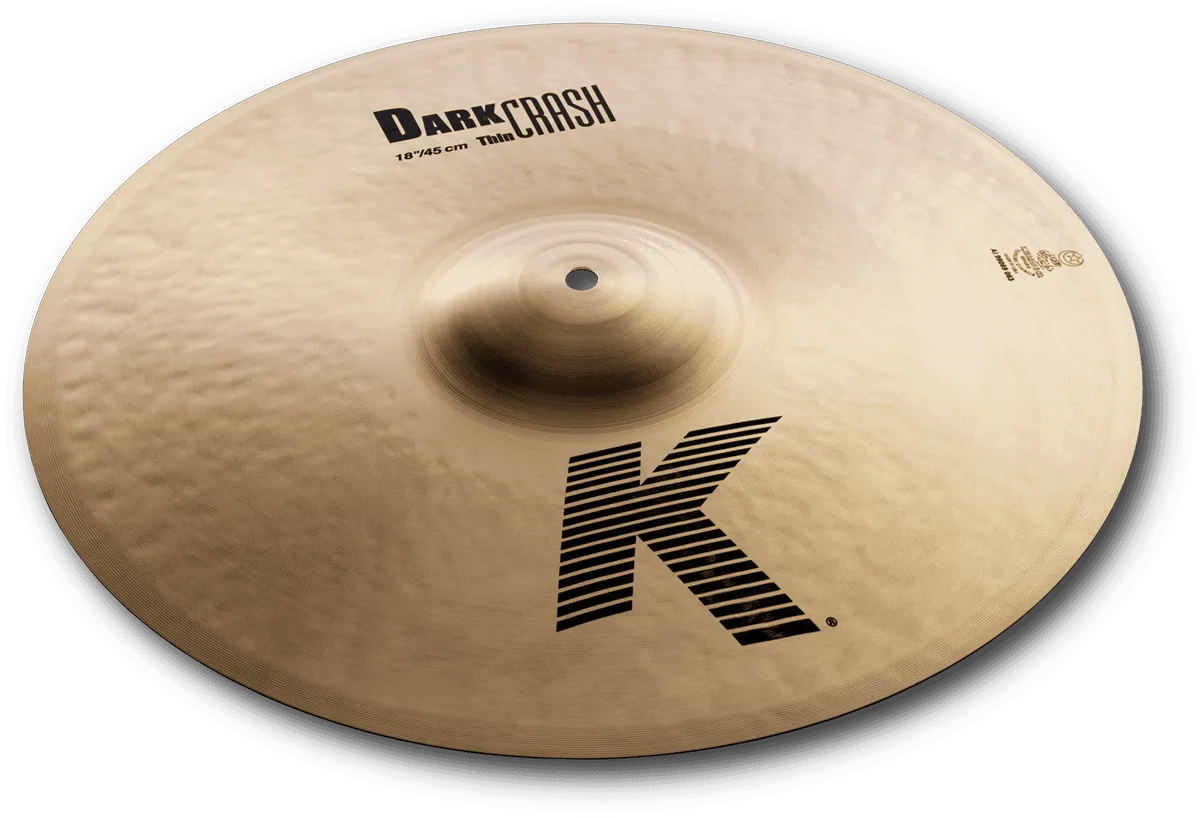 ZILDJIAN K 18" Dark Thin Crash