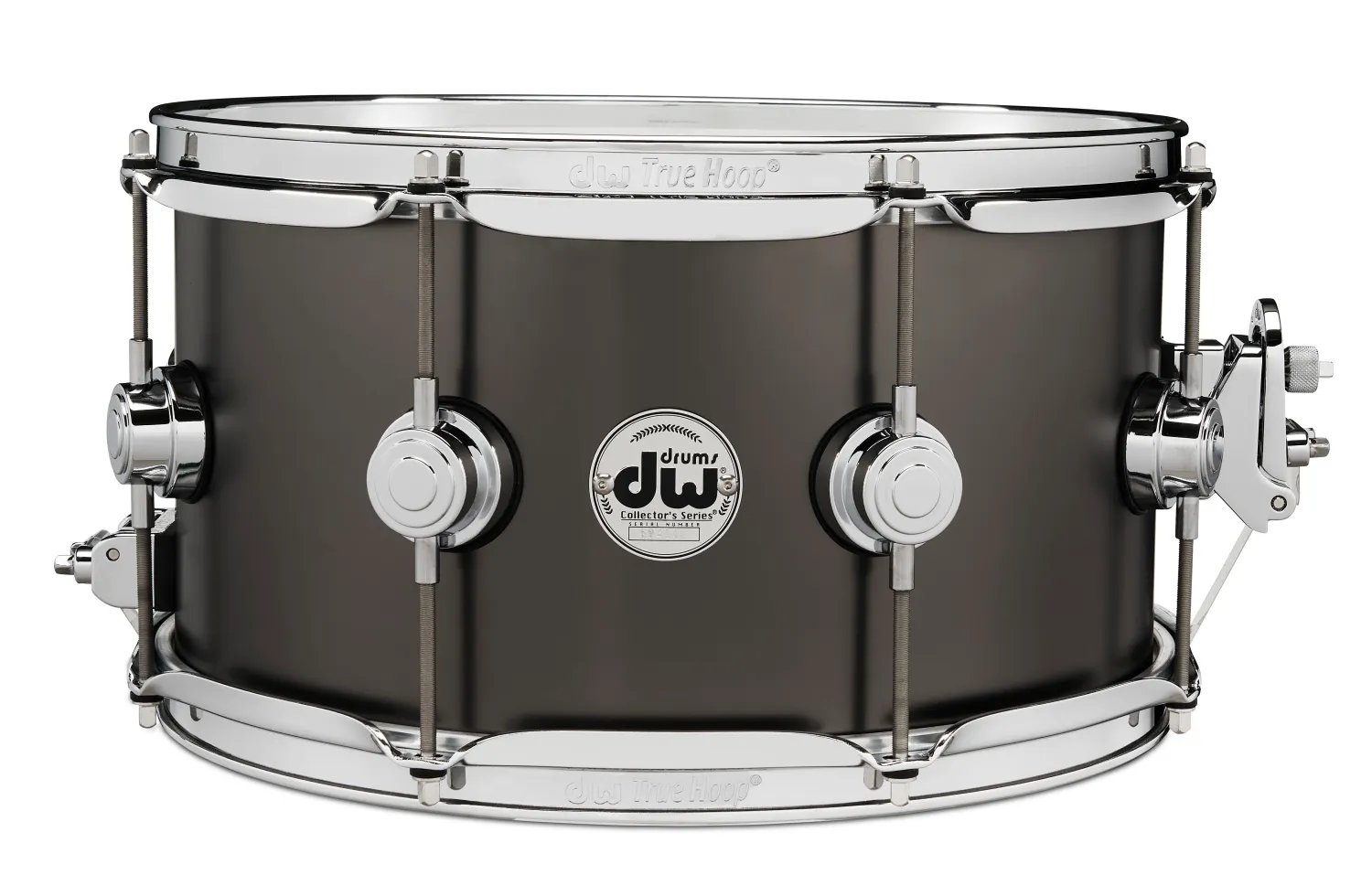 DW Collector's Caisse Claire 13"x 07" Metal Satin Black