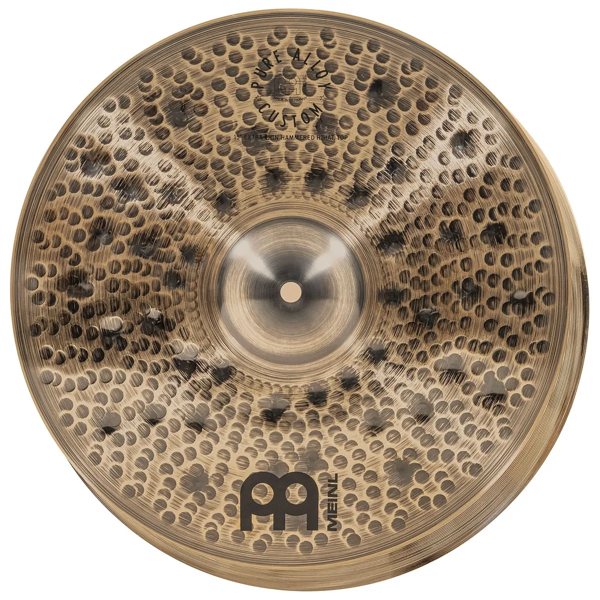 MEINL Pure Alloy Custom 15" Extra Thin Hammered Hit-hat