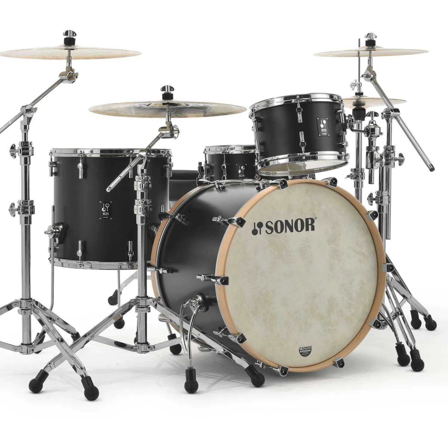 SONOR SQ1 Batterie 20"/3pcs Gt Black