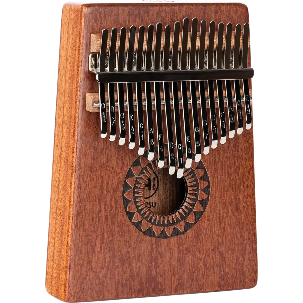 MEINL Kalimba 17 Lames Sound Hole Designer Sun