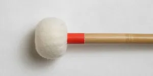 VIBRAWELL C2 Mailloche Timbale Bamb Cyl Blanche Med 43mm