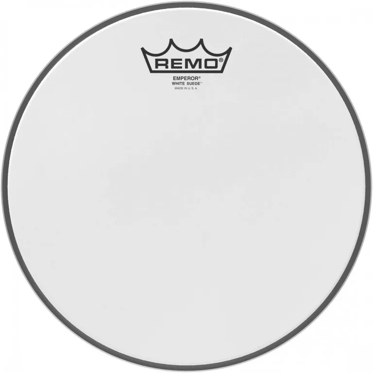 REMO White Suede 10" Emperor