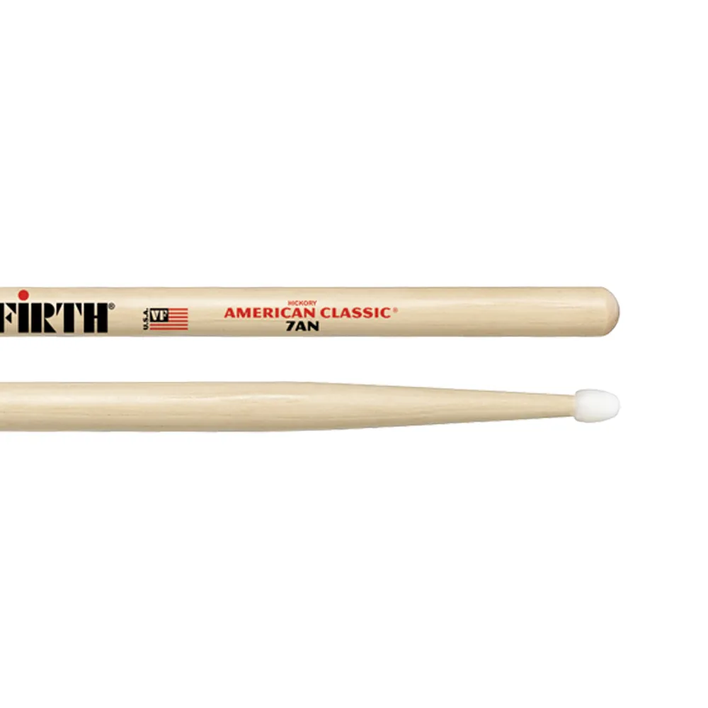 VIC FIRTH 7A American Classic Hickory Nylon