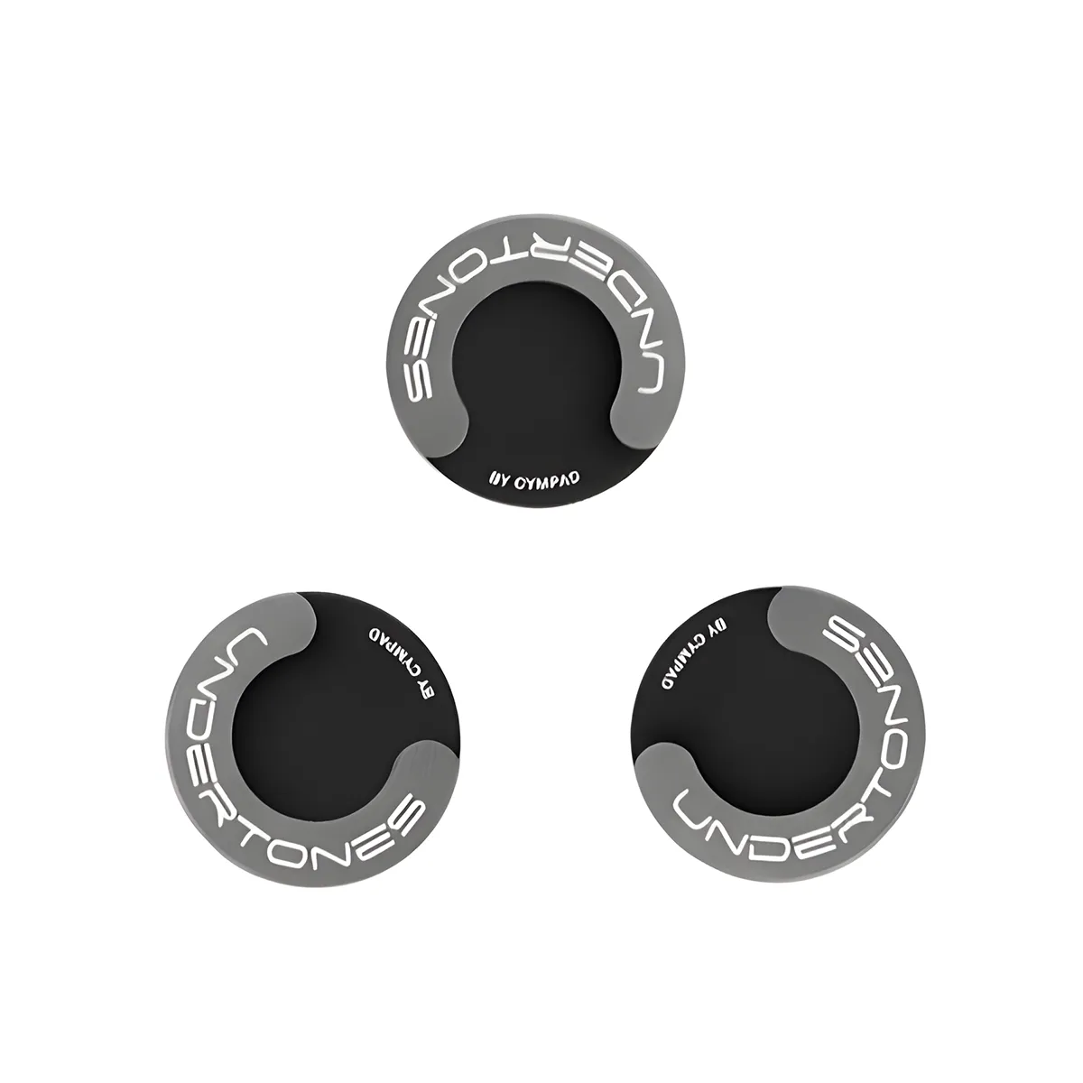 Caoutchouc Cympad Isolant Undertone Pieds Tom Bass (X3)