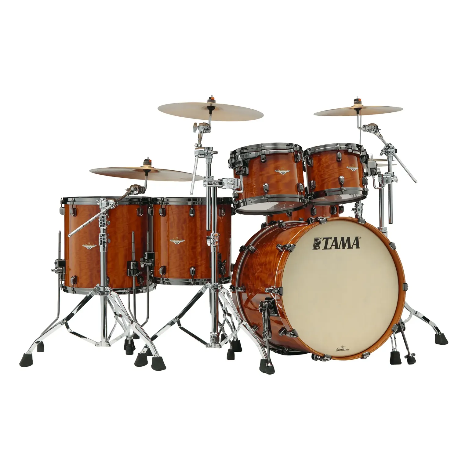 TAMA Starclassic Bubinga Batterie 22"/5pcs Gloss African Cherry 