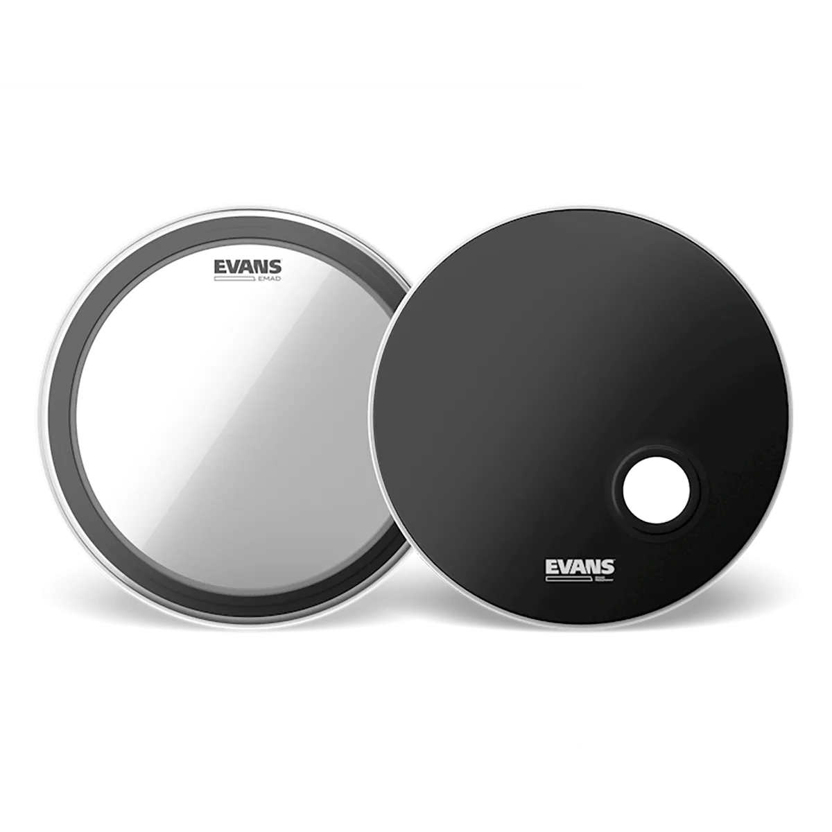 EVANS Pack EMAD 22" Bass Clear + EMAD 22" Bass Resonant
