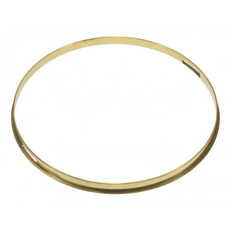 Cercle Sparedrum 14" - Timbre - Simple Flange 2.3mm - Laiton Brut