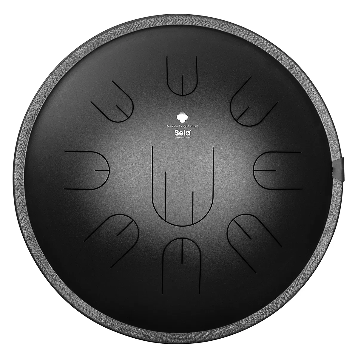 Tongue Drum Sela Melody 14" - D Kurd - Black