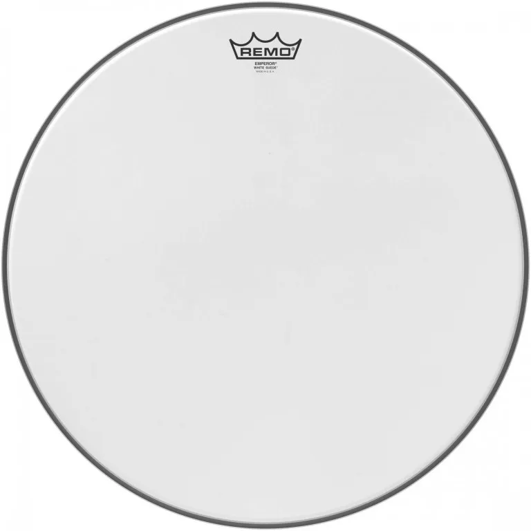 REMO White Suede 18" Emperor