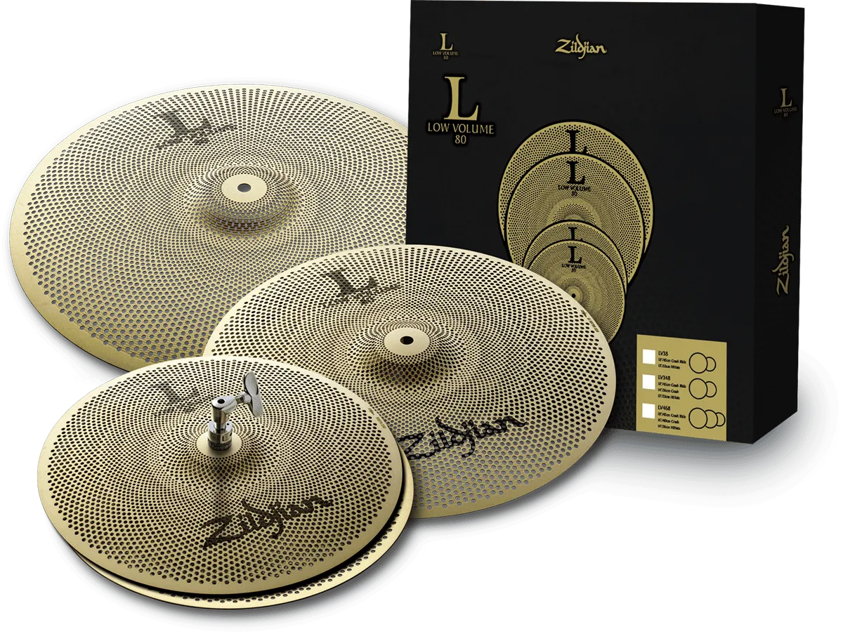 ZILDJIAN L80 Low Volume  Pack 3pcs