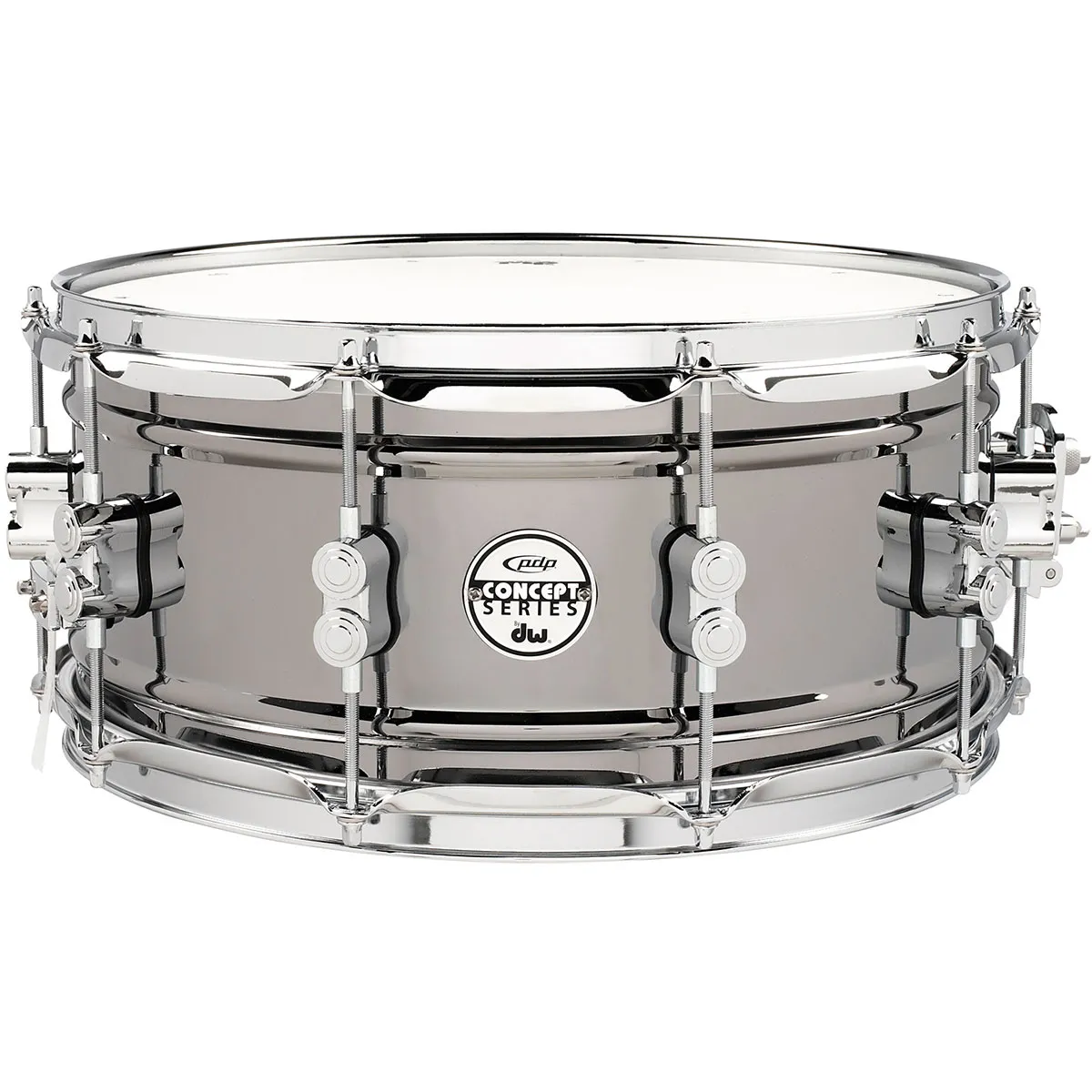 PDP Concept Series Caisse Claire 14"x 6.5" Black Nickel Over Steel