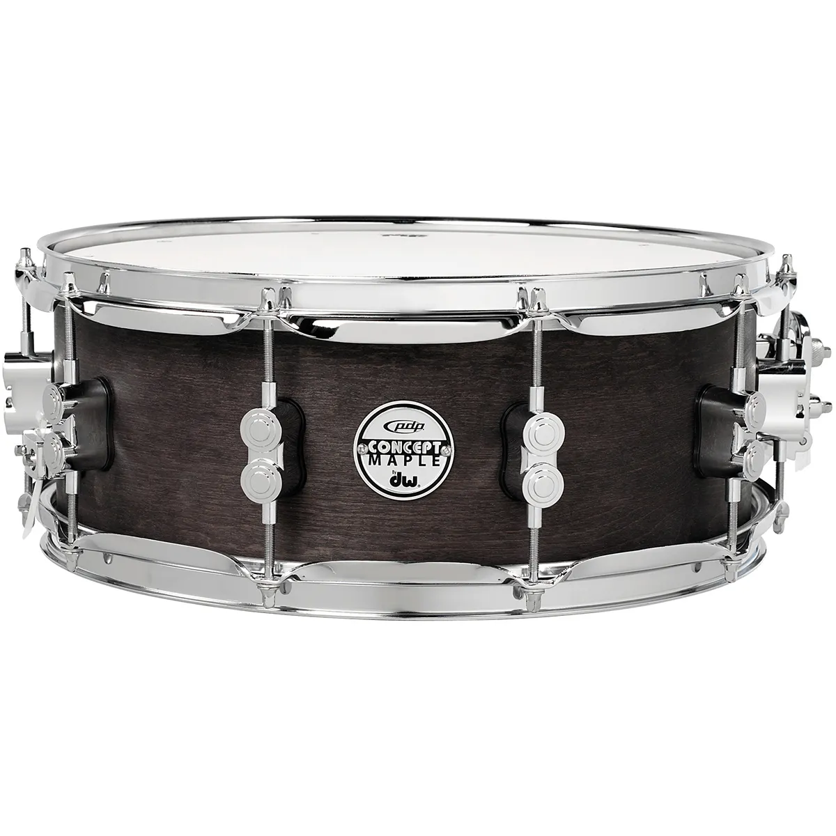 PDP Concept Series Caisse Claire 14"x 5.5" Black Wax Satin Black