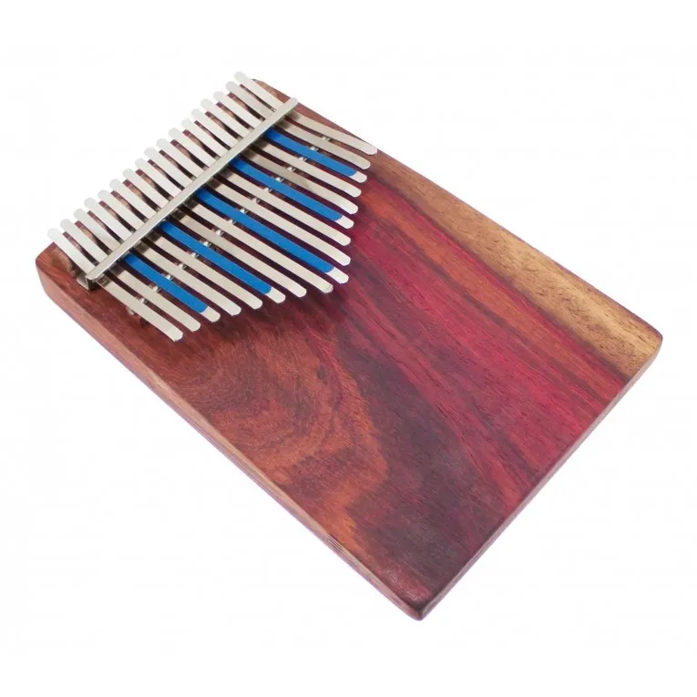 Kalimba Ami Hugh Tracey Treble Celeste 17 Notes Sur Table + Pickup