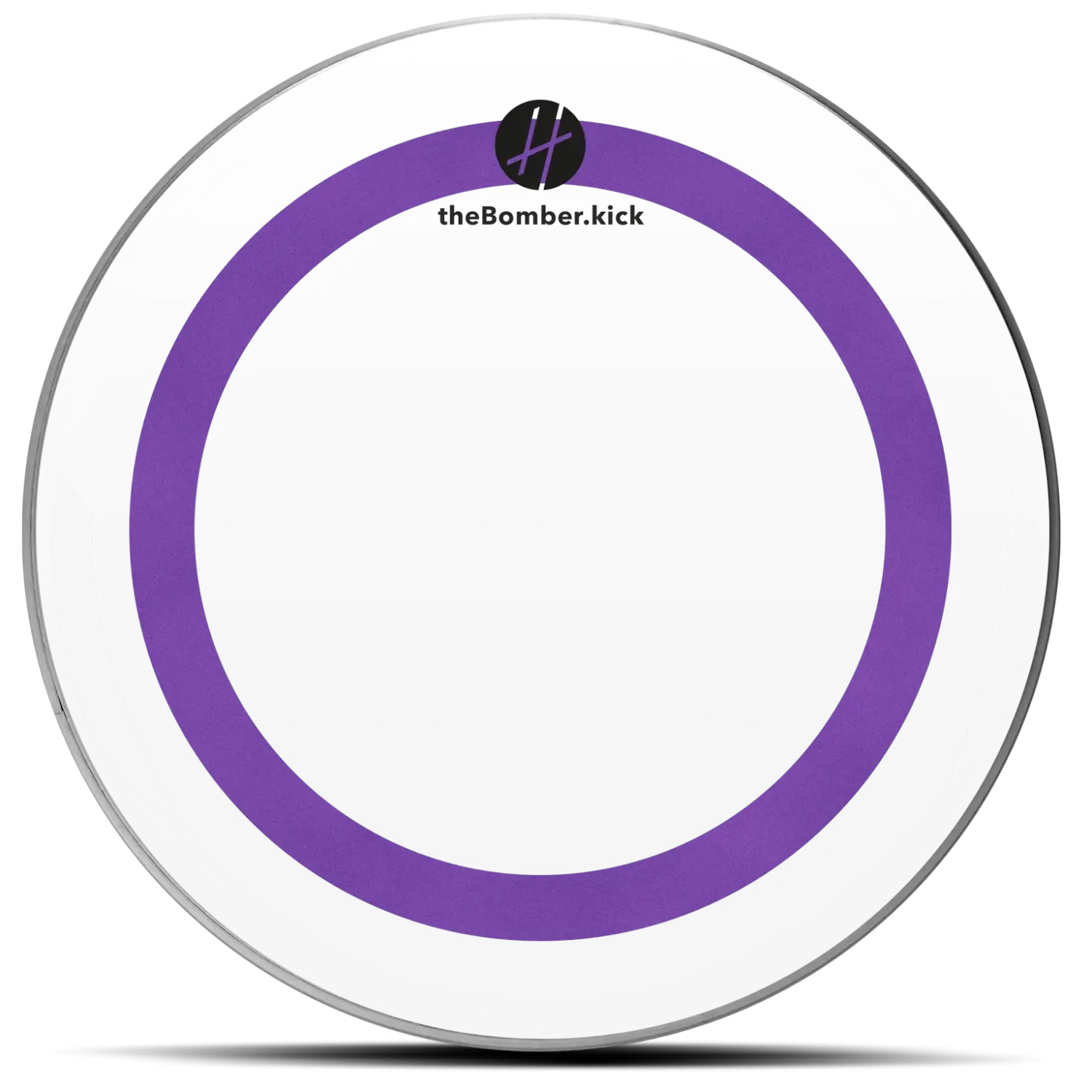 HEATS The Bomber 16" Clear Bass Drum