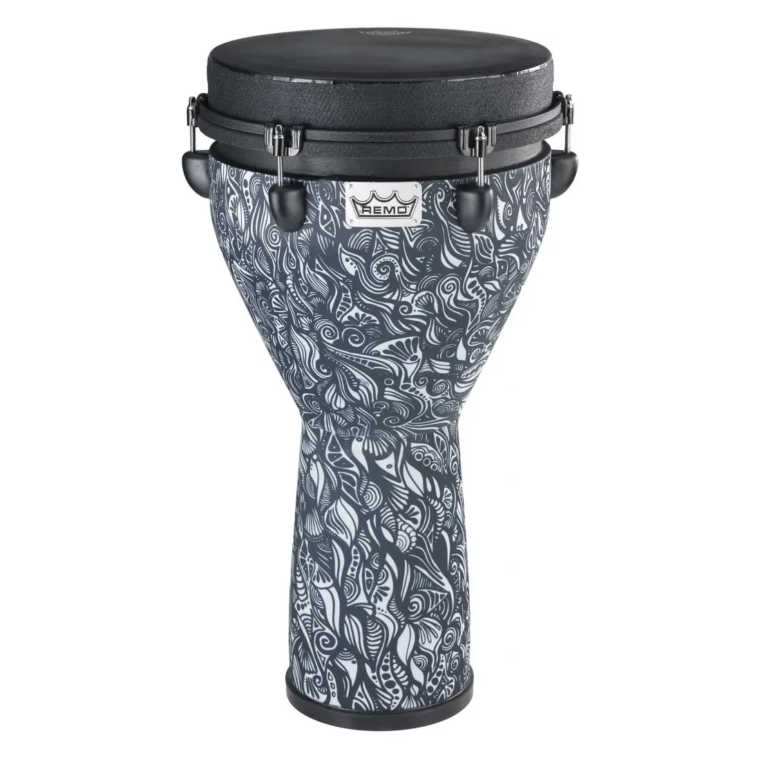Djembe Remo Artbeat 12" Accordable Black Suede
