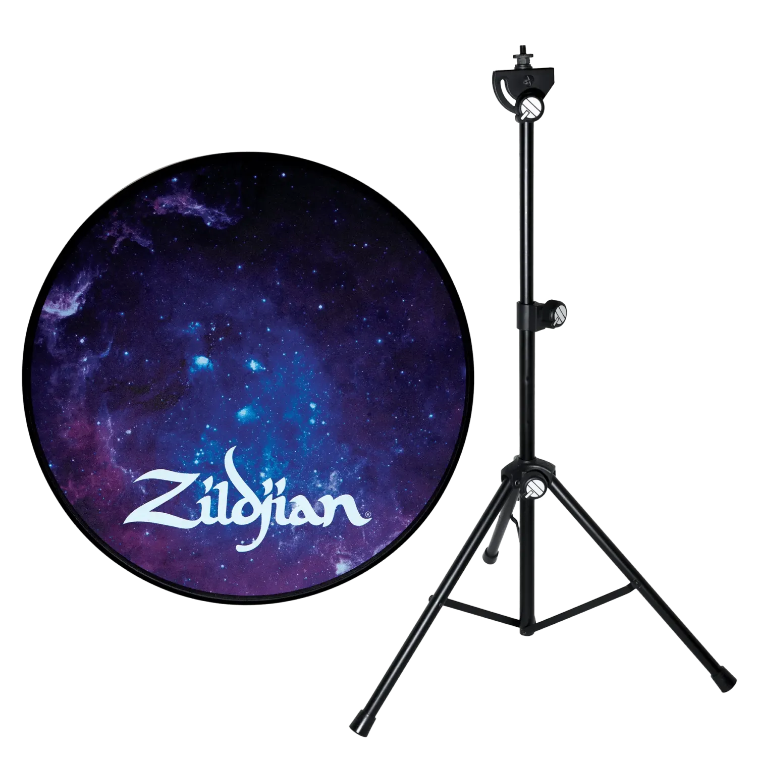 ZILDJIAN Pack Pad d'Entrainement 6" Galaxy avec Pied de Pad