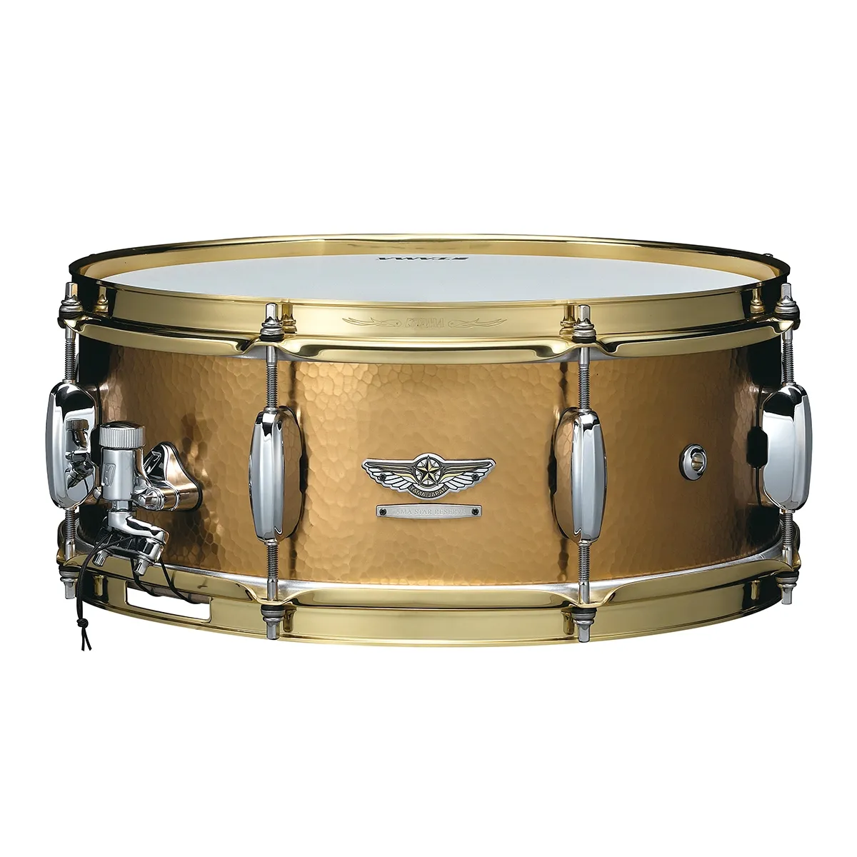 TAMA Star Reserve Caisse Claire 14"x 5,5" Hand Hammered Brass