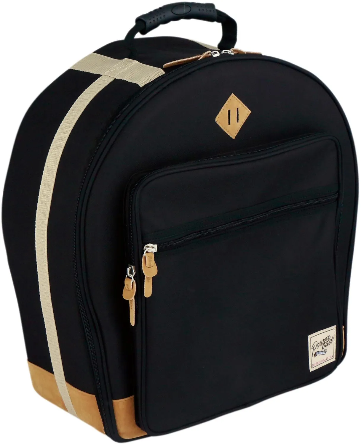 Housse Caisse Claire Tama 14"x 6.5" Powerpad Designer - Black