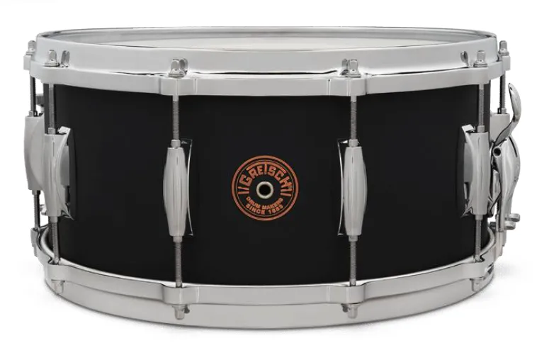 GRETSCH USA Custom Caisse Claire 14"x 6,5" Cuivre - Black Copper
