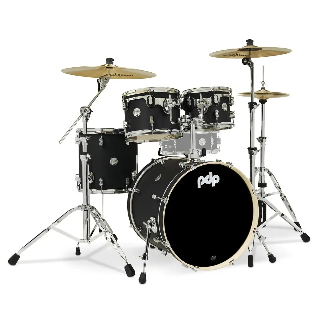 PDP Concept Maple Batterie 20"/4pcs Satin Black