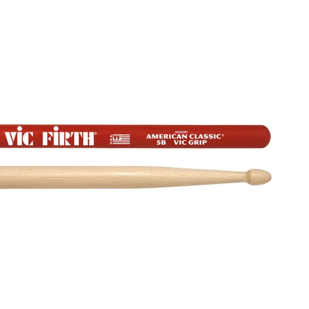 VIC FIRTH 5B American Classic Hickory Grip