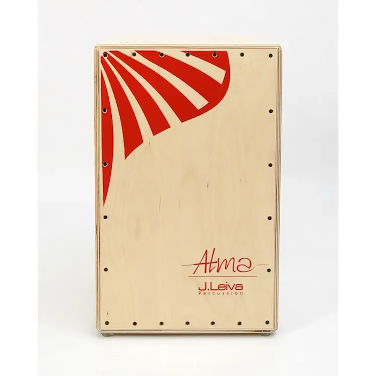 LEIVA Cajon Alma Red Lacquered