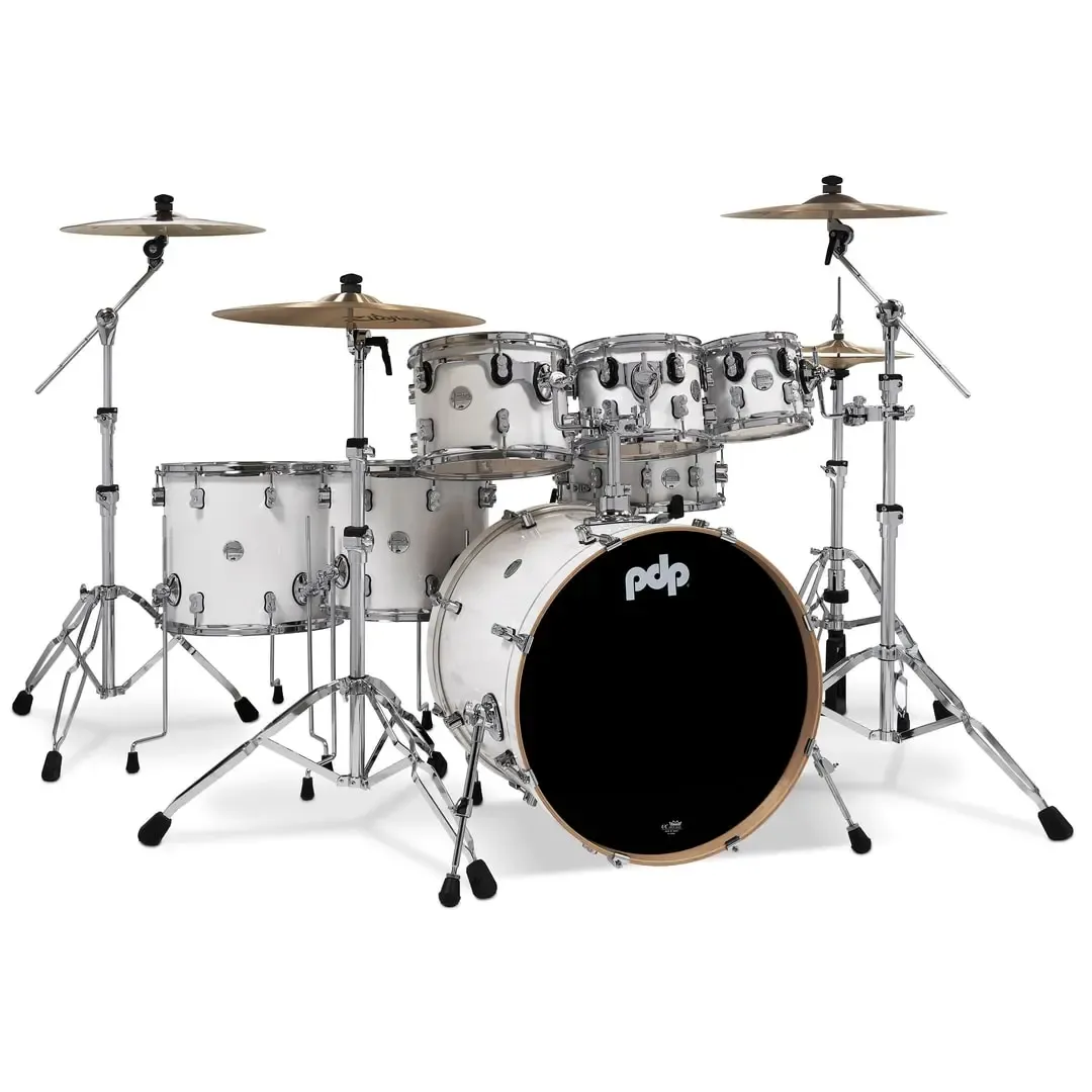 PDP Concept Maple Batterie 22"/7pcs Pearlescent White Lacquer