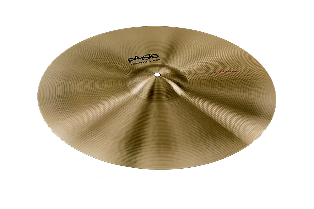PAISTE Formula 602 18" Thin Paper Crash