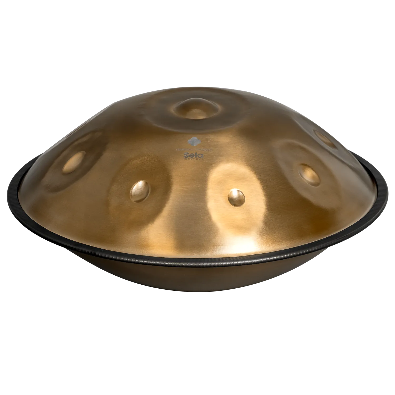 SELA Handpan Harmony - Stainless Steel - Gold - C# Amara
