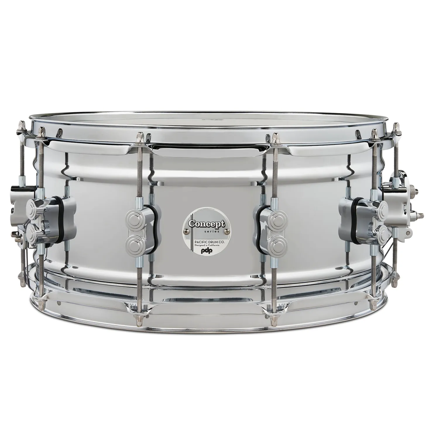 PDP Concept Series Caisse Claire 14"x 6.5" Stainless Steel 1mm
