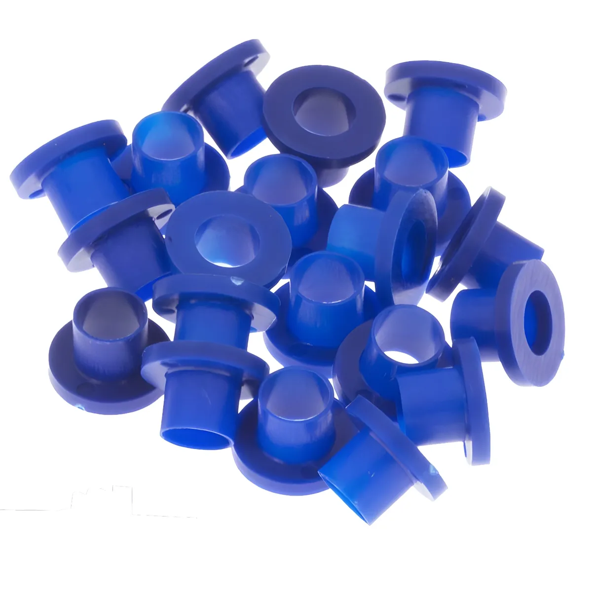 Rondelle Danmar Nylon - Blue - 100Pcs