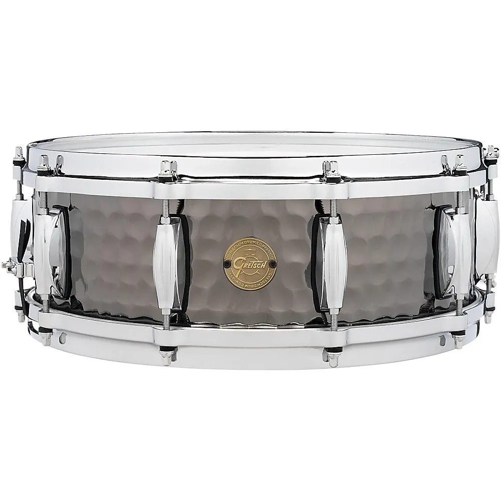 GRETSCH Full Range Caisse Claire 14"x 5" Acier - Hammered Black Satin
