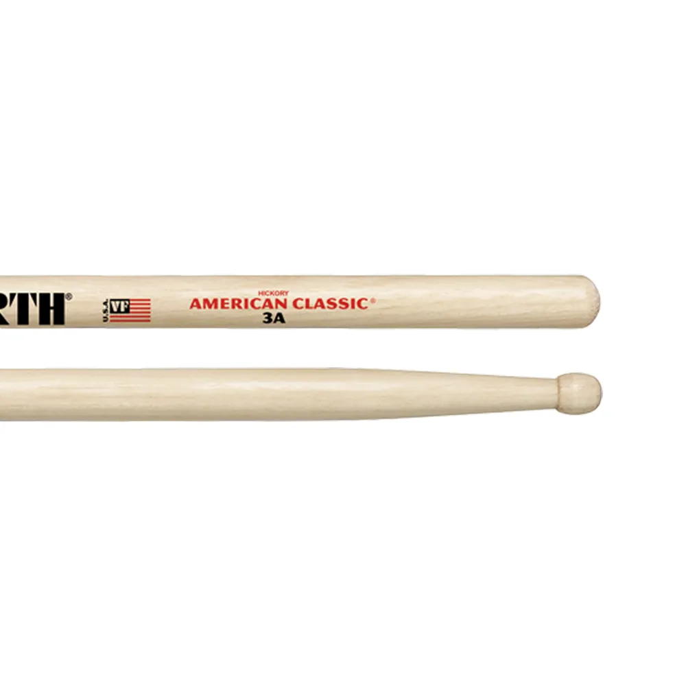 VIC FIRTH 3A American Classic Hickory