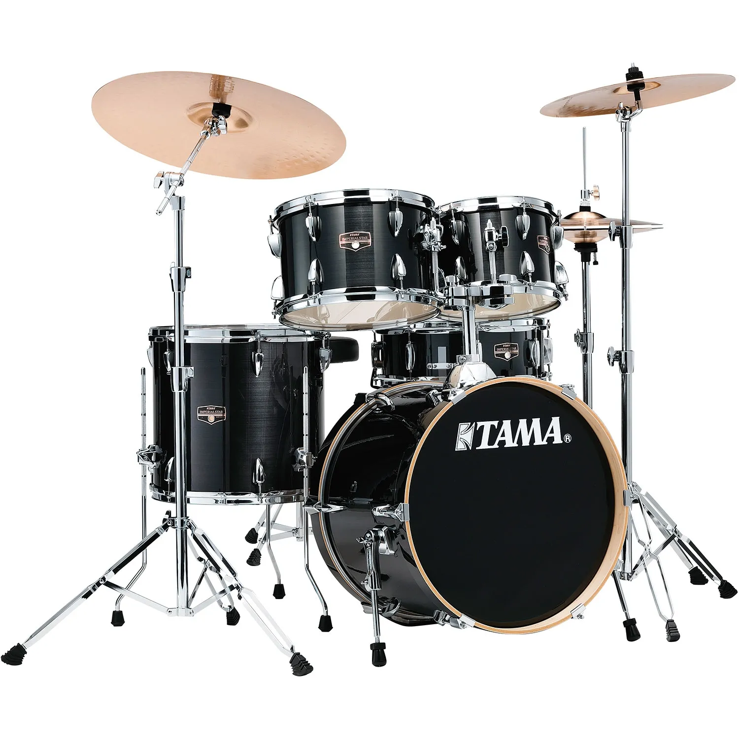TAMA Imperialstar Batterie 18"/5pcs Hairline Black