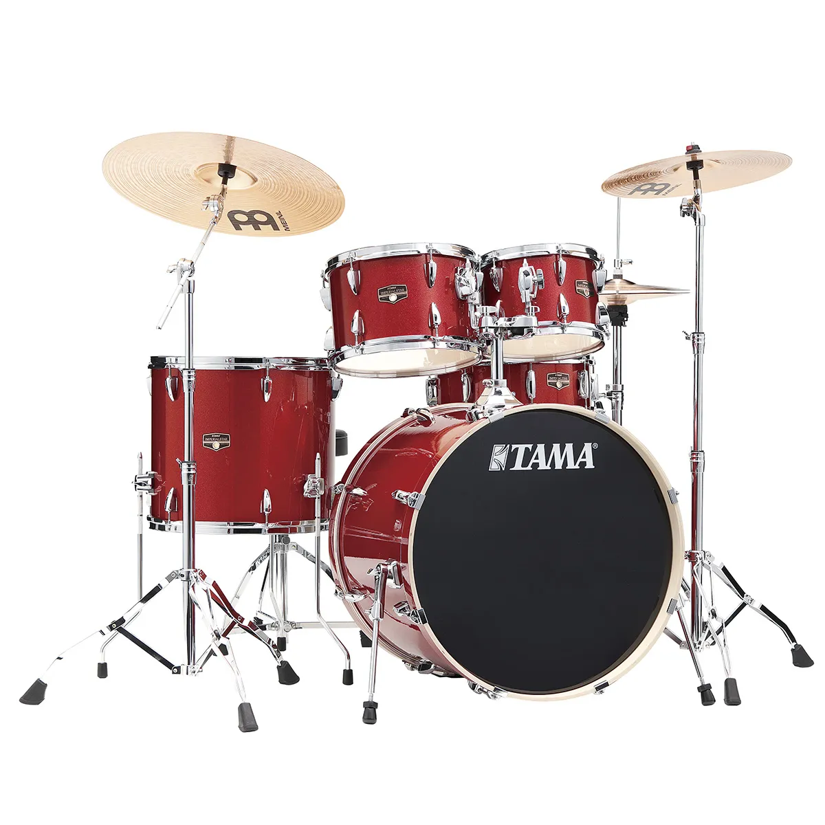 TAMA Imperialstar Batterie 22"/5pcs Burnt Red Mist